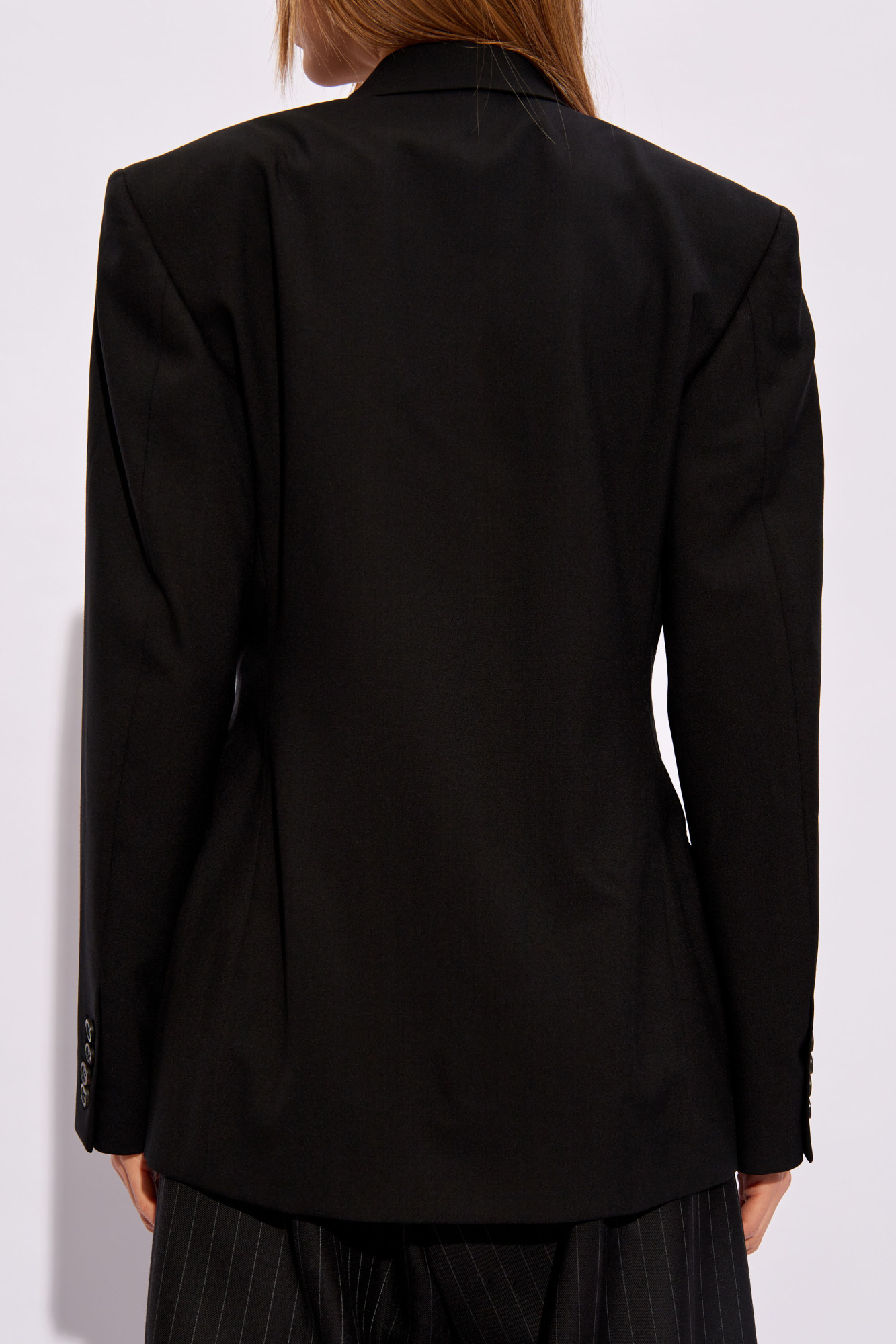 ジャケット BALENCIAGA SS24 Black wool blazer (790919TOT03 1000) Wool blazer in black - Balenciaga | Mytheresa